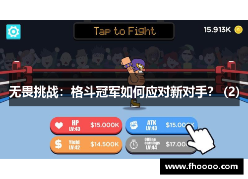 无畏挑战：格斗冠军如何应对新对手？ (2)
